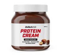 Biotech USA Protein Cream 400g | Cocoa-Hazelnut Flavour | Gluten Free | No Sugar