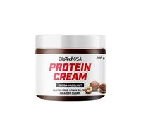 BioTechUSA Protein Cream | Protein-Packed Cocoa Hazelnut Spread | Gluten-Free | Palm Oil-Free, 200 g, Cocoa-Hazelnut