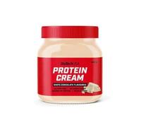 BioTechUSA Protein Cream | with Crunchy Rice and Corn Pieces | Gluten-Free | Palm Oil-Free, 400 g, White Chocolate