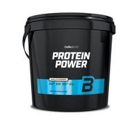 BioTechUSA Protein Power | High Protein, Sugar-Free, Lactose-Free, Gluten-Free | Added Creatine, 4 kg, Vanilla