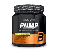 BioTechUSA Pump Caffeine Free | Energy, Focus & Immune Support | 19 Active Ingredients | Pre-Workout Drink Powder, 330 g, Lemon ice Tea