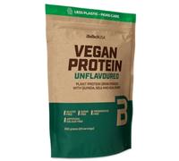 BioTechUSA Vegan Protein | Rice and Pea-Based Shake with Superfoods and Amino Acids | Sugar, Lactose, and Gluten-Free, 500 g, Unflavoured