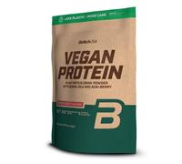 BioTechUSA Vegan Protein | Rice and Pea-Based Shake with Superfoods and Amino Acids | Sugar, Lactose, and Gluten-Free, 500 g, Forest Fruit