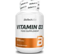 BioTechUSA Vitamin D3 Tablets | 2000 IU | for Strong Bones, Immunity & Muscle Function | Easy-to-Take Supplement | 120 Tablets