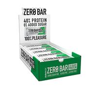 BioTechUSA Zero Bar Protein Snack - Low Sugar & Lactose-Free | Crispy Texture | Delicious Flavors | Ideal for Diets & Workouts, 20 * 50 g, Chocolate-Hazelnut