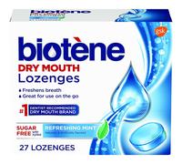 Biotene Dry Mouth Lozenges Refreshing Mint 27 Count (Pack of 1)