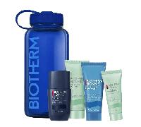 Biotherm-Homme Mens-care AquapowerPower Drop-Set Day Control 45H Protection 75 ml + Aquapower Cleanser 40 ml + Aquafitness Shower Gel 40 ml + Aquapower Advanced Gel 20 ml