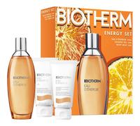 Biotherm Les-Eaux-fragrance-collection Eau-dEnergieGift set Eau de Toilette Spray 100 ml + Shower Gel 50 ml + Body Milk 50 ml