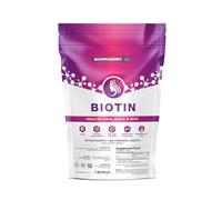 Biotin 10,000mcg Hair Growth Supplement (365 Vegan Tablets / 1 Year Supply) - High Strength Vitamin B7 for Hair, Skin & Nails - 100% Pure & GMP Certified