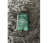 Biotin 5000ug 120 Gummies for Hair, Nail, Health & Skin Beauty BBE 2024-06