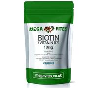 BIOTIN Capsules 10mg (10,000 mcg) x 240 - MEGAVITES