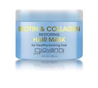 Biotin & Collagen Restoring Hair Mask, 10 fl oz (295 ml), Giovanni