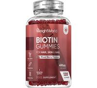 Biotin Gummies 450µg 120 Gummies WeightWorld