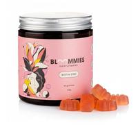 Biotin Gummies 5000 mcg for Hair Growth - Hair Skin Nails Vitamins with Zinc, Vitamin B6, B12, A, D2 & Folic Acid - Tasty Beauty Gummy Bears 60 Count (2 Month Supply) by Bloommies
