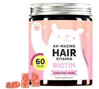 Bears with Benefits Ah-Mazing Hair Sugarfree Vitamins vitamins for healthy hair with biotin without sugar 150 g (60 x 2.5 g), gummies