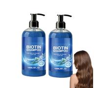 Biotin Shampoo for Thicker Fuller Hair, Shampoo for Thinning Hair for Women, Hairs Thickening Shampoos, Rosemary Shampoos for Hairs Growth, Best Shampooer for Thinning Haired in Older Women. (2PCS)