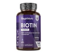 Biotin Tablets - 365 Vegan Tablets - 1 Year Supply - 1 Tablet per Day