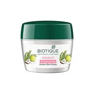 Biotique Bio Coconut Whitening and Brightening Cream, 175 g (Pack of 1) white