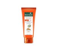 Biotique BIO SANDALWOOD 50SPF SUNSCREEN ULTRA SOOTHING FACE LOTION FOR ALL SKIN TYPES.