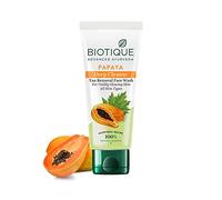 Biotique Papaya Deep Cleanse Face Wash For Visibly Glowing Skin All Skin Types, 150 ml (Pack of 1) Yellow