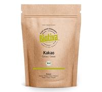 Biotiva Cacao Powder organic 1000g - 100% purest cacao powder highly deoiled (11% fat) - without sugar - without additives - excellent Biotiva quality - Packed and controlled in Germany (DE-ECO-005)