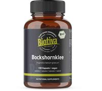 Biotiva Fenugreek Seeds Organic Capsules (150) - 600mg Fenugreek Seed Powder - Trigonella Foenum-Graecum - Without additives - 100% Vegan - Brestfeeding, Milk, Hair - (DE-ECO-005)