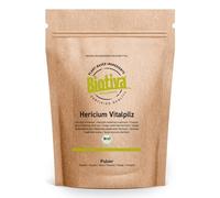 Biotiva Hericium Powder Organic 150g - Vegan - Hericium erinaceus - Packed and Certified in Germany (DE-ECO-005).