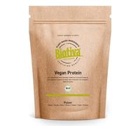 Biotiva Vegan Protein Powder Organic 400g - 83% Protein - without Soy - Pea and Rice Protein - 23g Protein per Dose - Vegan - Bottled and Controlled in Germany