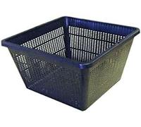 Biotope Aquatics Ltd Pond Plant Baskets - Hessian Liners - Aquatic Marginal Pots (3, 19cm Square - (2 Litre))