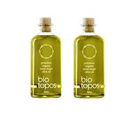 Biotopos Early Harvest Organic Extra Virgin Olive Oil, Fresh - November 2025,from Green Koroneiki olives, Singe Estate, Polyphenols, Kalamata Greece 2 X 500 ML