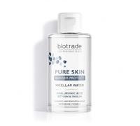 Biotrade Pure Skin Micellar Cleansing Water for Sensitive Skin, 100 ml | Gentle micellar water make up remover, 7-form hyaluronic acid, prebiotic microbiome care, soothing ectoine, all skin types