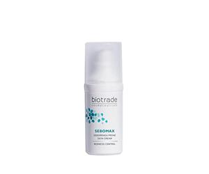 Biotrade Sebomax Face Cream with Sulphur & Crotamiton - Seborrheic Dermatitis Cream with Anti-Seborrheic Effect that Smooths Redness & Stops Scaling in the T-Zone - 30mL