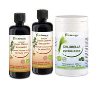 Biotraxx Black Walnut Clove Wormwood plus Chlorella XL Full Course Dr. Hulda Clark. Made in Germany