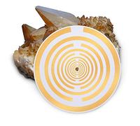 Biotraxx Raumvital Golden Plated Energy Disc 45 mm - 100mm - 170mm (100 mm / 3,94 inch)