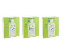 BioTrue Contact Lens Solution NkHsMh for Soft Contact Lenses, Multi-Purpose 10oz, Twin Pack (3 Units)