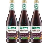Biotta Organic Prune Juice - 500ml (Pack of 3)