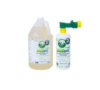 BioTurf BioS+ Odor Eliminator Concentrate - Artificial Turf Cleaner for Pet Urine Outdoor & Yard Deodorizer for Dog Urine and Poop - Enzyme Formula - 1 Gallon + 32 oz Bottle with Sprayer Set