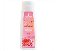 BIOTURM Body Lotion Rose "Delicate Touch" - Moisturising Body Lotion with Rose Fragrance - Organic Shea Butter & Organic Jojoba Oil - For Silky Smooth Skin Feeling - 100% Vegan - 200 ml