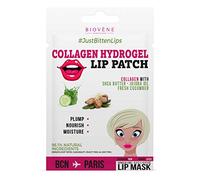 Biovène Collagen Hydrogel Lip Patch - Nourishing Lip Treatment to Soothe, Exfoliate + Restore Your Lips - With Collagen, Shea Butter + Jojoba - Perfectly Moisturises Dry, Chapped or Flaky Lips (3.2g)