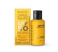 Biovene HYALURONIC Anti-Aging SPF 50 Moisturizing Sun Serum High Protection, Organic Coconut 30ml