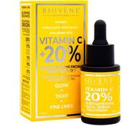 Biovène Vitamin C Serum - Vitamin C Serum for Face Supports Youthful Skin - Soothing, Brightening + Firming - Reduces Fine Lines + Minimises Appearance of Wrinkles - with Hyaluronic Acid (30ml)