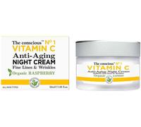 Vitamin C Anti-Aging Night Cream Organic Raspberry 50 ml