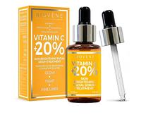 Biovène Vitamin C Serum - Vitamin C Serum for Face Supports Youthful Skin - Soothing, Brightening + Firming - Reduces Fine Lines + Minimises Appearance of Wrinkles - with Hyaluronic Acid (30ml)
