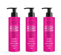 BIOVENERetinol Night Lotion Extra-Firming Organic Raspberry Body Cream 200ml X 3