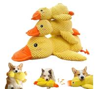 Biovet Md Duck Toy, Biovet Md Quacko Calming Duck Toy, Cute No Stuffing Quacking Ducks for Indoor, Dog Toy of The Year, Suits Dog's Vision, Chew-Resistant & Machine-Washable (ALL)