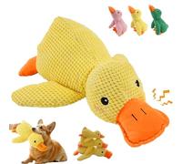 Biovet Md Duck Toy, Biovetmd Quacko Calming Duck Toy for Dogs Anxiety, Dog Toy of The Year,Chew-Resistant & Machine-Washable, Suits Dog's Vision (Yellow,X Large)