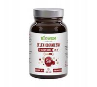 BIOWEN Organic Selenium L-Selenomethionine, Dietary Supplement, 100 Vegan Capsules, 200µg Selenium, No Preservatives and Dyes