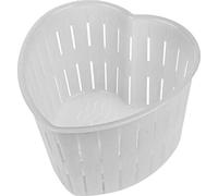 Biowin Heart-shaped Cheese Mould, Plastic, Single piece plastic moulded, Casual, Cheese Making Mould, Cheese Mould