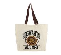 Bioworld Adult 15.5" Canvas Tote Bag, Harry Potter Hogwarts Alumni, One size