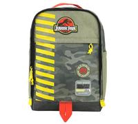 Bioworld Backpack, Jurassic Park Logo, 16" x 12" x 5.5", Backpack